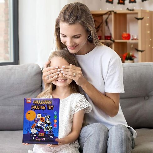 Vileafy Halloween Wooden Toys شخصيات تم تعيينها للأطفال من سن 3-5 إلى 12 مساءً in Kuwait