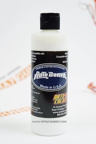 Auto-Auto Auto Borne Sealer White 6001 8oz Airbrush & Custom Paints. in Kuwait