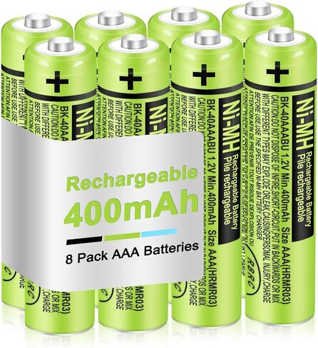 بطارية NI-MH AAA قابلة للشحن 1.2 فولت 700 مللي أمبير في الساعة 12 حزمة بطاريات قابلة للشحن للهواتف اللاسلكية من باناسونيك وأجهزة التحكم عن بعد والإلكترونيات in Kuwait