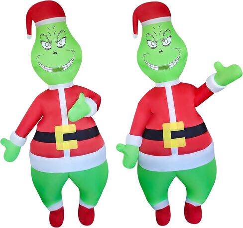 Mevintop Chrismas Inflatable Costume Adult Christmas Blow-up Costume for Christmas Party/Halloween Costume in Saudi Arabia