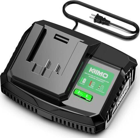 محول بطارية ليثيوم أيون KIMO 20 فولت 2.0 أمبير في الساعة مع نظام تبريد لبطارية KIMO 20 فولت، قابل للتكيف مع منفاخ أوراق الشجر اللاسلكي ومنشار ترددي لاسلكي. شحن سريع، محمول، أكثر كفاءة in Kuwait