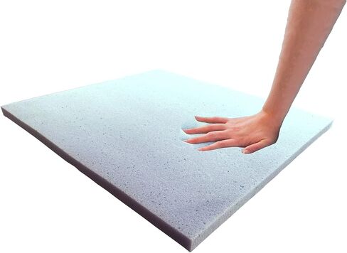 Foamma 1 "× 20" × 20 "وسادة رغوة الذاكرة المليئة بالهلام ، استبدال المقعد ، الحشو ، رغوة مربع وسادة الكرسي ، كراسي الطعام ، استبدال وسادة الكرسي المتحرك in Saudi Arabia