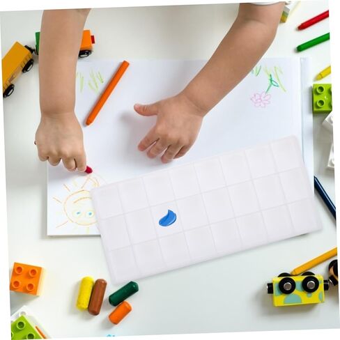 مجموعة صينية خلط على شكل زهرة تتكون من 5 قطع للبنين والبنات لوحة الطلاء المحمولة مريحة لعقد اللوازم الفنية للطلاء ورسم مشاريع in Kuwait