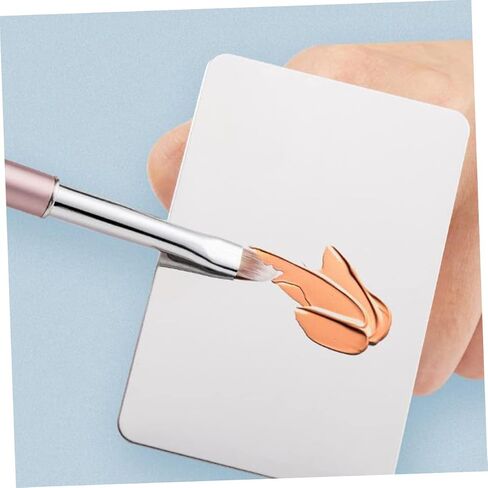 2Sets Mixing Color Palette Ring for Nail Art and Makeup Professional Mixing Tray with Heart and Salon Home Use and DIY in Saudi Arabia
