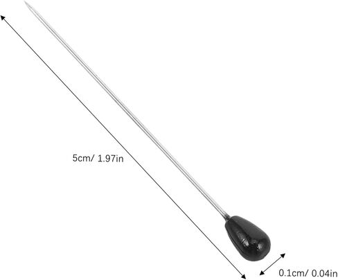 100pcs Teardrop Pearl Head Pins for Sewing and Quilting: Large Safety Pins for Fabric Dressmaking and DIY Craft Projects - Durable and Easy to Use in Saudi Arabia