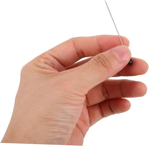 100pcs Teardrop Pearl Head Pins for Sewing and Quilting: Large Safety Pins for Fabric Dressmaking and DIY Craft Projects - Durable and Easy to Use in Saudi Arabia