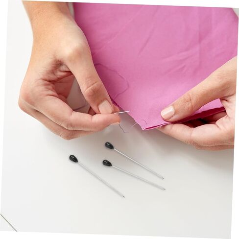 100pcs Teardrop Pearl Head Pins for Sewing and Quilting: Large Safety Pins for Fabric Dressmaking and DIY Craft Projects - Durable and Easy to Use in Saudi Arabia