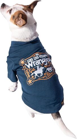 Wrangler Rope Buckle Logo Tee Pink XS in Kuwait