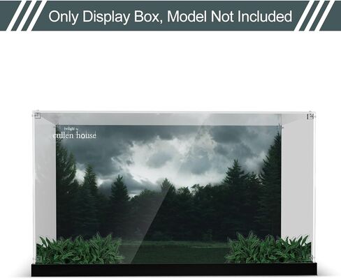 Acrylic Display Case for Lego Twilight The Cullen House (ONLY Box, NOT Model) Clear Dustproof Display Box Compatible with Lego 21354 Building Set in Kuwait