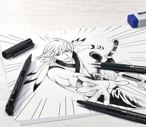 Faber-Castell Creative Studio Manga Starter Set, Multicoloured, For Art, Craft, Drawing, Sketching, Home, School, University, Colouring in Saudi Arabia