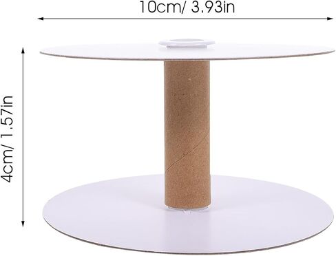 NUOBESTY 10pcs Empty Wire Spools Removable Paper Sewing Spools Thread String Bobbin Weaving Bobbins Craft Spools for Embroidery Thread Yarn Ribbon Crafts Sewing 15 * 8 in Saudi Arabia