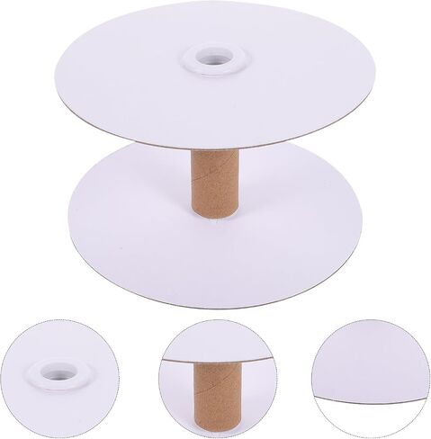 NUOBESTY 10pcs Empty Wire Spools Removable Paper Sewing Spools Thread String Bobbin Weaving Bobbins Craft Spools for Embroidery Thread Yarn Ribbon Crafts Sewing 15 * 8 in Saudi Arabia