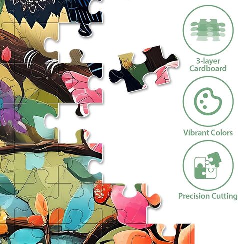 500 Pieces Puzzle for Adults, Town in Autumn Street Puzzle, Recycled Cardboard Jigsaw Puzzles 500 Pieces, Challenging Puzzles Game Home Decor Birthday Party Gift for Adults Kids Seniors 20.5 * 15 in in Saudi Arabia