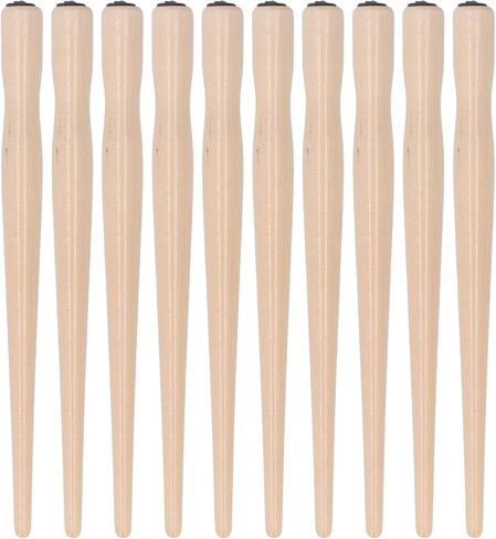مجموعة حامل القلم القومي ، حزمة من 10 قبضة مريحة مريحة كوميدية Dip Wooden Pen Nib حامل للمبتدئين الفنون المهنية الطلاء English Calligraphy والخلق الهزلي (Mahogany) in Saudi Arabia