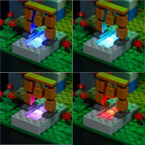 مجموعة ضوء LED Vonado متوافقة مع Minecraft Llama Village 21188 ، الإضاءة التي تعمل بالضوء (لا يوجد طراز LEGO ، أضواء فقط) in Saudi Arabia