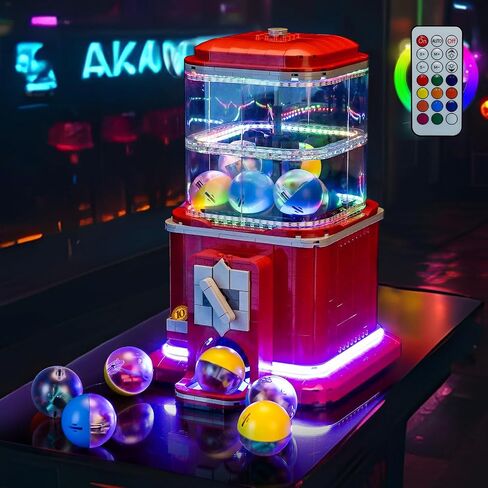 LED Lighting Compatible with Lego Minifigure Vending Machine 21358，Light Kit Compatible with Lego 21358 for Adults, NOT Included The Model Set - JUST Lights in Saudi Arabia