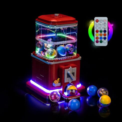 LED Lighting Compatible with Lego Minifigure Vending Machine 21358，Light Kit Compatible with Lego 21358 for Adults, NOT Included The Model Set - JUST Lights in Saudi Arabia
