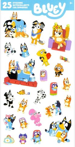Bluey School Supplies for Kids - 11 Pc Themed School Supplies Bundle Includes Bingo Folders, Notebook, Notepad, Pencils, More Plus Stickers | Bluey Classroom Supplies in Saudi Arabia