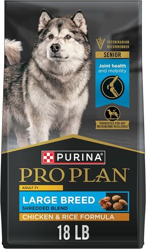 Purina Pro Plan كبير السلالة البالغة 7 بالإضافة إلى تمزيق الدجاج ودجاج الأرز من كبار الكلاب الغذاء - 34 رطل. in Saudi Arabia