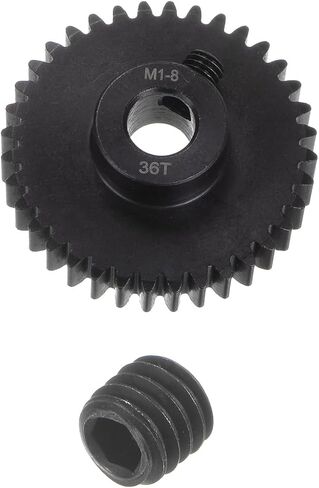 UXCELL MOD 1 36T PINION GEAR 8MM تجويف الصلب الحامل الحامل in Saudi Arabia