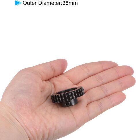 UXCELL MOD 1 36T PINION GEAR 8MM تجويف الصلب الحامل الحامل in Saudi Arabia