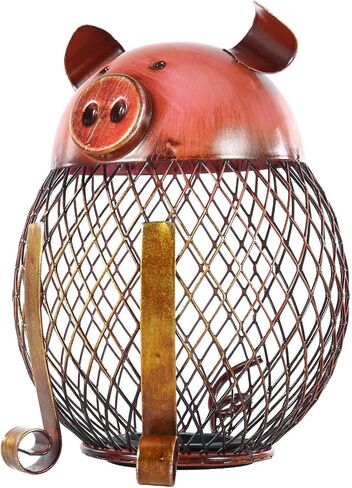 Metal Cat Piggy Bank,Cat Coin Bank Coin Box for Adults Kids,Cute Animal Money Bank,Handcrafts Decoration for Cat Lovers Birthday in Saudi Arabia
