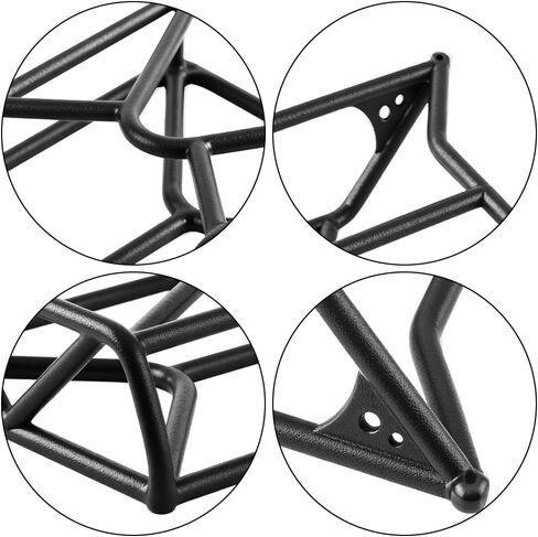 GLOBACT RC Crawler Body Back-Half Cage RC Roll Cage Body Shell Decoration Parts for 1/24 Axial SCX24 Base Camp RC Crawler Upgrade Parts in Saudi Arabia