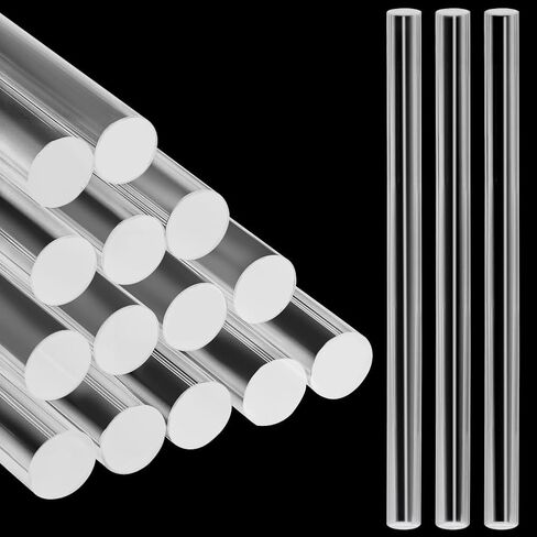 benecreat 16pcs acrylic clay rowler ، 6.4 × 0.39 بوصة صافية أداة Clay Clay Clay Clay Supplies Clear Slab Supplies لتشكيل ونحت DIY المصنوع يدويًا in Kuwait