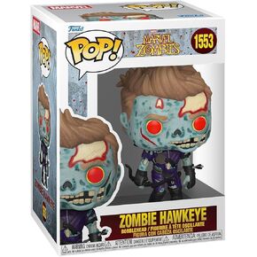 فونكو بوب! Marvel: Marvel Zombies - Zombie Hawkeye - رقم فينيل قابل للتحصيل - فكرة الهدية - البضائع الرسمية - ألعاب الأطفال والكبار - عشاق الكتب المصورة - نموذج نموذج لهواة الجمع والعرض in Kuwait