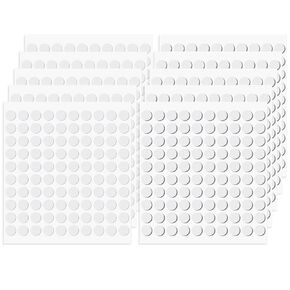 1000pcs نقاط رغوة 2 مم وسمك 1 مم من شريط الرغوة ثلاثية الأبعاد ذات الجوانب ذات الوجهين in Kuwait