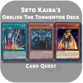 Generic Complete Custom Deck for Yu-Gi-Oh! - Seto Kaiba's Obelisk The Tormentor Egyptian God Deck in Saudi Arabia
