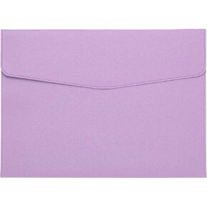 PATIKIL PU Leather A4 File Folder, Document Holder Filing Organizer Portfolio Envelope Folder Case with Snap Closure for Letter Receipt Style 2, Green in Saudi Arabia
