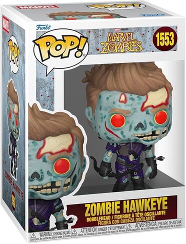 Funko Pop! Marvel: Marvel Zombies - Zombie Hawkeye - Collectable Vinyl Figure - Gift Idea - Official Merchandise - Toys for Kids & Adults - Comic Books Fans - Model Figure for Collectors and Display in Saudi Arabia