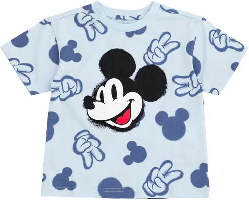 Disney Mickey Mouse Little Boys 3 Pack T-Shirts White/Red/Black 7-8 in Kuwait