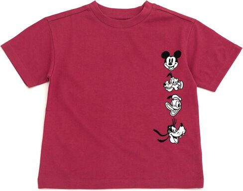 Disney Mickey Mouse Little Boys 3 Pack T-Shirts White/Red/Black 7-8 in Kuwait