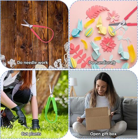 مقص حلقة 4pcs ، مقص التصميم التكيفي ، مقص أمان ذاتي الافتتاح ذاتيًا ، 5 بوصات ، مقصات الضغط المصغرة بمقبض ملون ، ودعم يمين ويرسر (أحمر ، أصفر ، أزرق ، أخضر) in Saudi Arabia