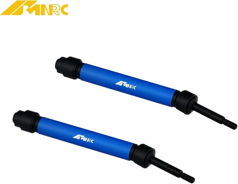 Adjustable 2Pcs Rear Driveshaft Kit for 1/10 Slash 2WD Drive Shaft Bandit Stampede Rustler Hoss VXL Series Upgrades Part Blue in Saudi Arabia