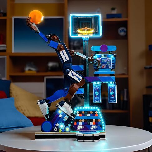 Light kit Compatible with Lego 43010 Nike Slam Dunk - No Model Only Light, LED Lighting Accessories Compatible with Lego Nike Slam Dunk (Standard Version) in Saudi Arabia