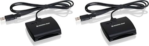 IOGEAR USB-C Common Access CAC Smart Card Reader - DOD - Government - Healthcare - TAA Compliant - Support for V7.x n V8. USAccess Personal Identity Verification (PIV) - Mac OS - Win - Linux- GSR205 in Kuwait