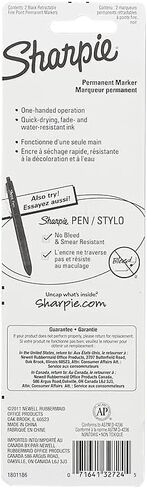 Sharpie Black Retactable Fn Pt in Saudi Arabia