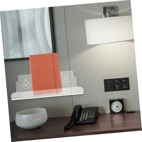 Acrylic Wall Book Display Rack Versatile Album Holder for Photos and Cards Easy Wall-Mounted Design for Home and Store Decor in Saudi Arabia