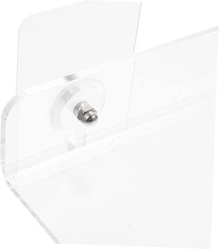 Acrylic Wall Book Display Rack Versatile Album Holder for Photos and Cards Easy Wall-Mounted Design for Home and Store Decor in Saudi Arabia