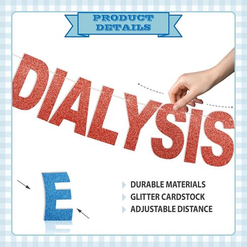 Banner Happy Dialsis Tech Week - لا يوجد DIY Glitter Dialiter Dialitis Tech Week Decorations Party Dialsis Week Week Homts in Kuwait