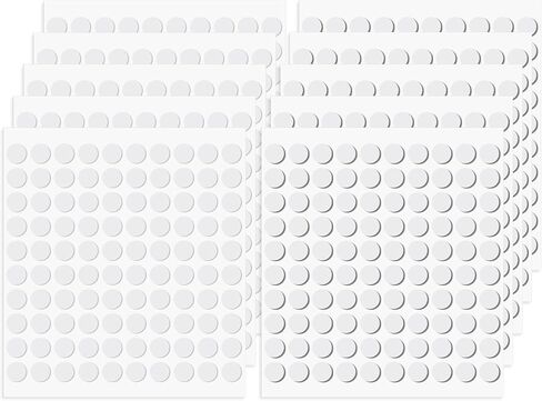 1000pcs Foam Dots 2mm and 1mm Thick Double-Sided Round Adhesive 3D Craft Foam Tape for Scrapbooking Mini Foams Stickers for Art Crafts DIY Handmade Card Making in Kuwait