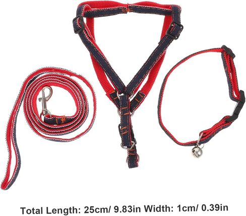 MERRYHAPY 3pcs Pet Hauling Cable Dog Traction Rope Small Breed Harness Dog Safe Christmas Party in Saudi Arabia