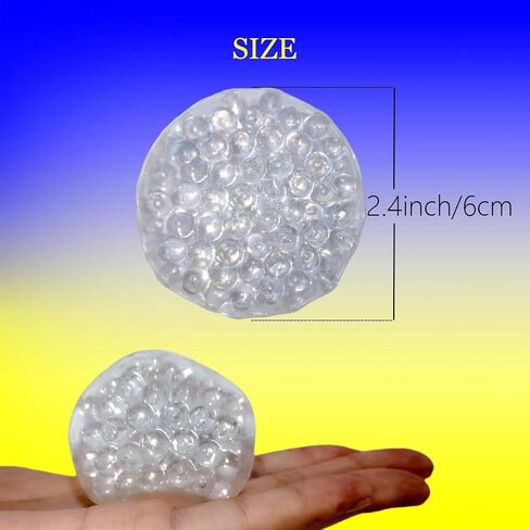 ASMR Toys, Crunchy Stress Ball, Squishy Fidget Toys for Adults and Kids, Auditory and Tactile Dual Anxiety Relief Sensory Toy Stress Ball in Saudi Arabia
