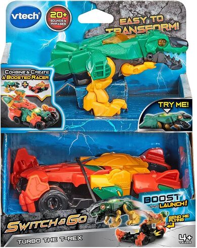 VTech Switch and Go Boost Turbo The T-Rex Transforming Dino in Saudi Arabia