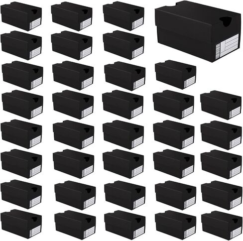 36pcs Mini Shoe Gifts Boxes, Black Sports Theme Party Gifts Box Small Gift Case Small Sneaker Boxes Party Favor Box for Cookies Snacks Candies in Saudi Arabia