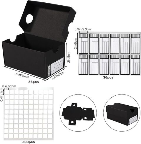 36pcs Mini Shoe Gifts Boxes, Black Sports Theme Party Gifts Box Small Gift Case Small Sneaker Boxes Party Favor Box for Cookies Snacks Candies in Saudi Arabia