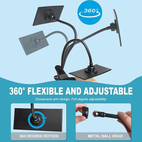 Clip On Cubicle Mirror, Computer Rearview Mirror, Convex Mirror for Personal Safety or Security Cabinet Desk Rear View Monitors (6.7 X 2.9" Rectangle Mirror) by CQNET in Saudi Arabia